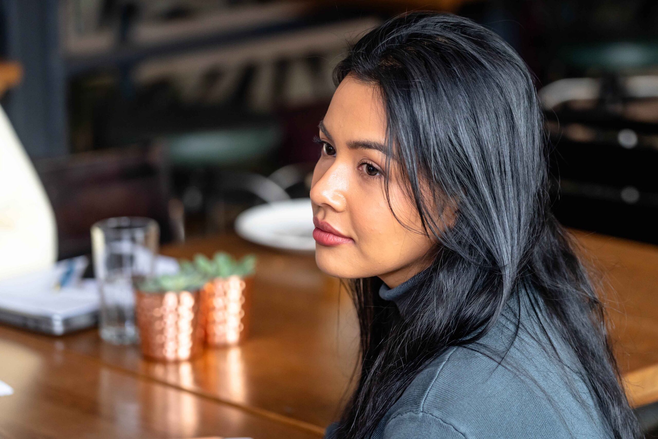 She Builds Birmingham event, attendees networking over breakfast