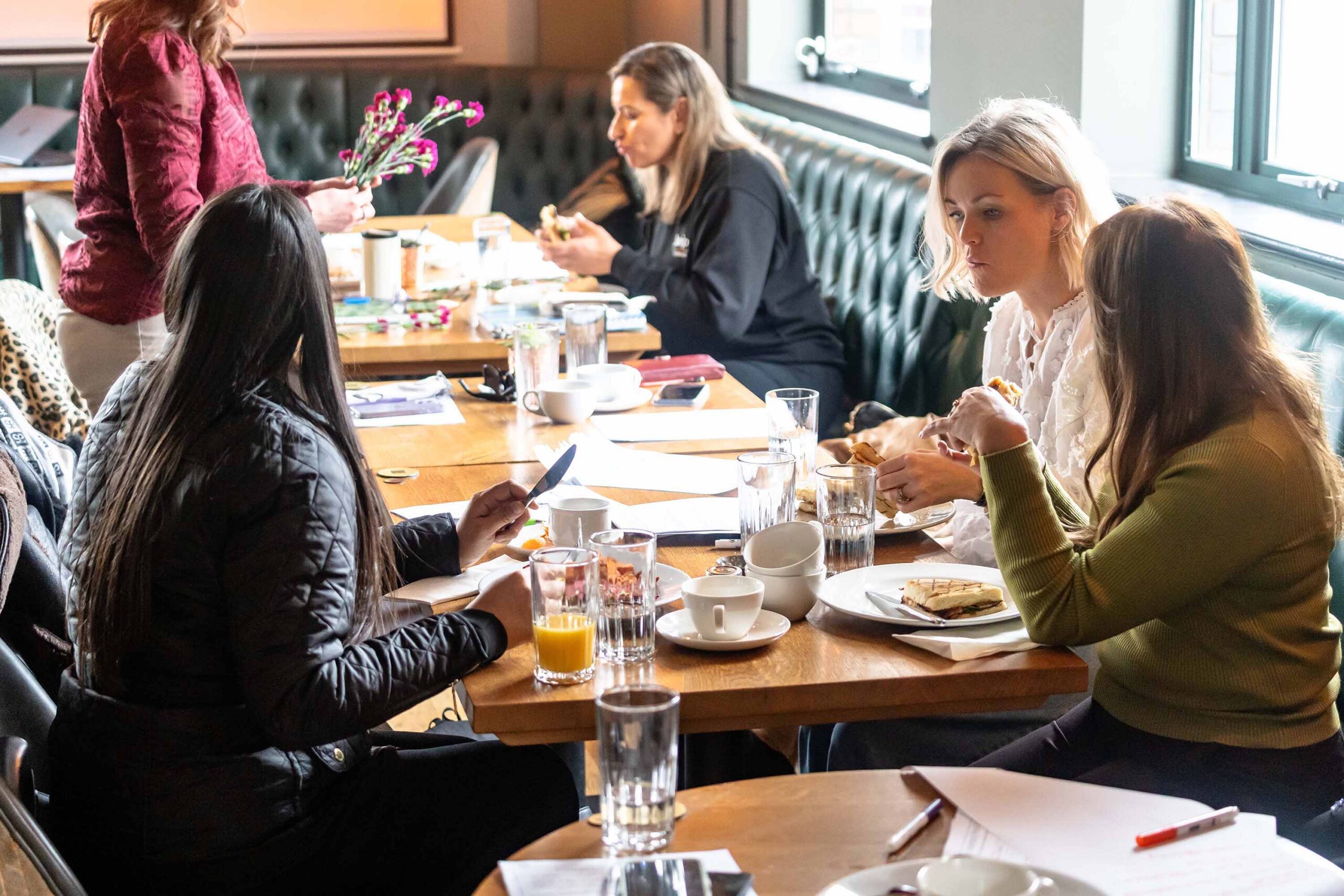 She Builds Birmingham event, group of attendees