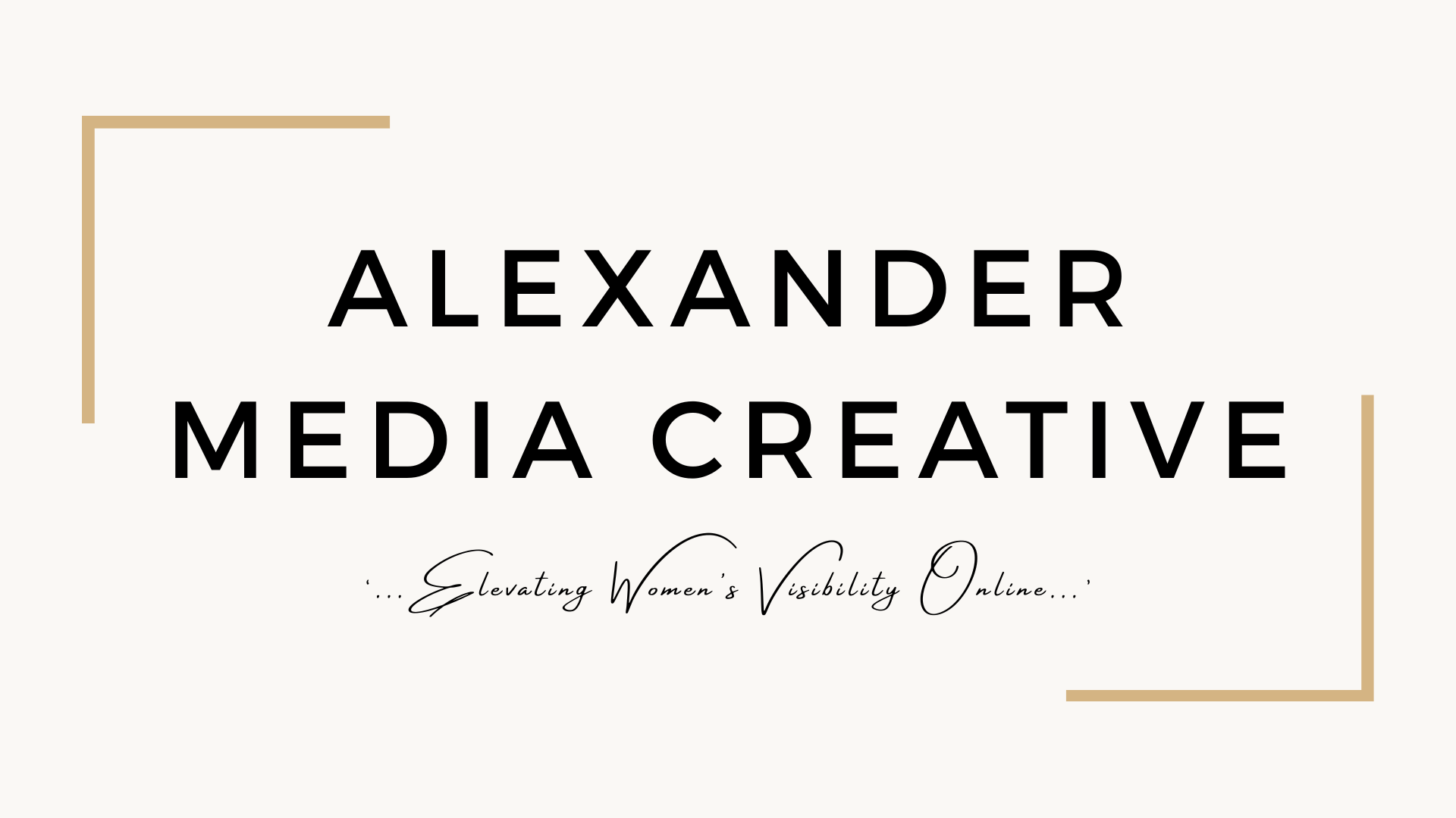 Alexander Media Creative — Elevating Women's Visibility Online